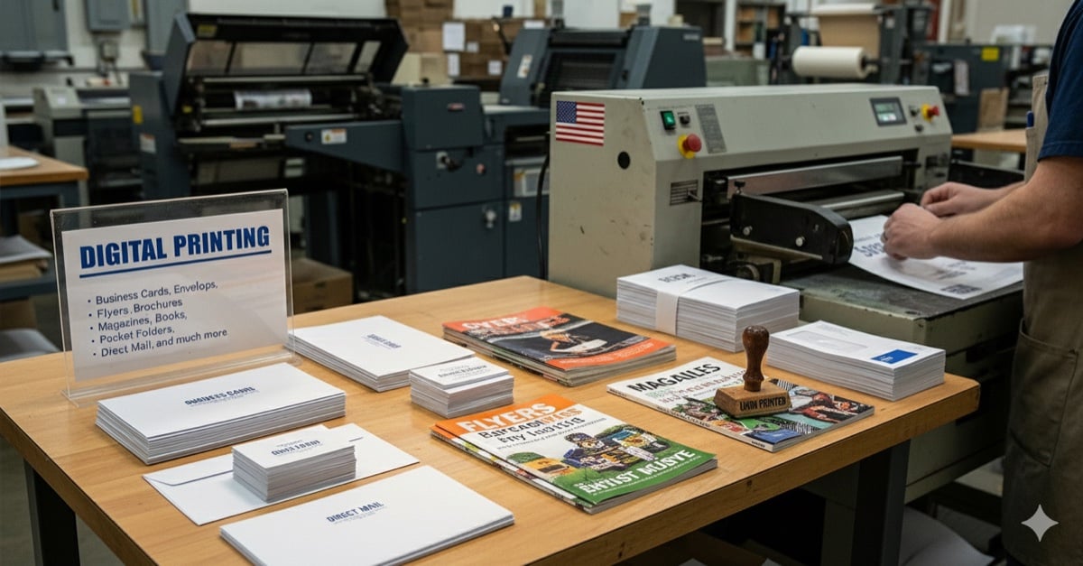 Commercial & Digital Printing - Professional printing services