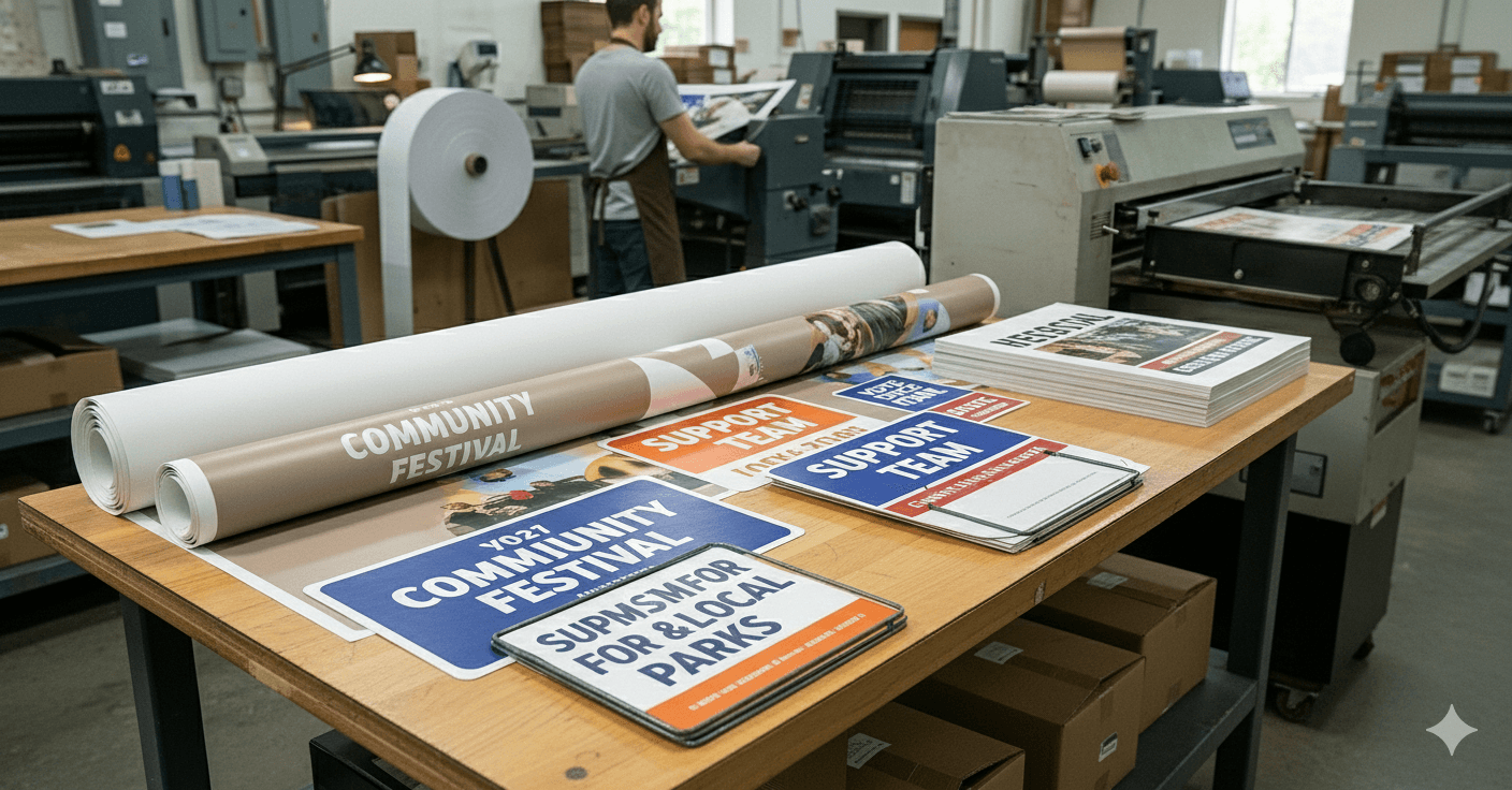 Large Format and Signage - Professional printing services
